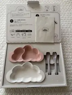 新品未使用10mois mamamanma(マママンマ) プレートセット ピンク