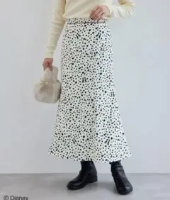 Ropé Picnic Disney 水玉フレアスカート 38