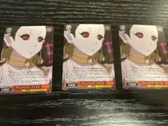 ヴァイス オーバーロード 深まる愛 アルベド P02S 箔押し 4枚セット ヴァイスシュヴァルツ オーバーロード 深まる愛 アルベド PR 4枚セット