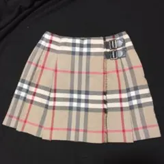 【BURBERRY】 LONDON ノバチェック スカート150A