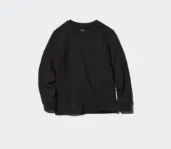 ユニクロ　極暖ヒートテックコットンクルーネックt130