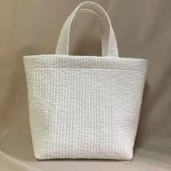 ヌビバッグ　トートバッグ(オフホワイト)手提げ用