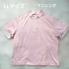 ◆マニシング◆ゴルフウェア　LL 上品なピンクのサムネイル