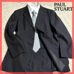 美品 ポールスチュアート スーツ セットアップ シングル ブラック系 M