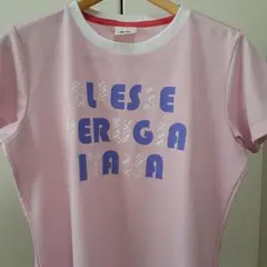 ellesse 半袖レディースTシャツ ETB1118 ピンク XLのサムネイル