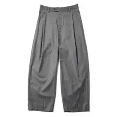 【定価¥37400】 URU 1TUCK PANTS Gray 1のサムネイル