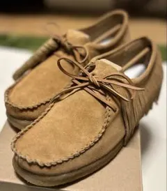 Clarks INSCRIRE コラボ　WallabeeフリンジUK7 1/2