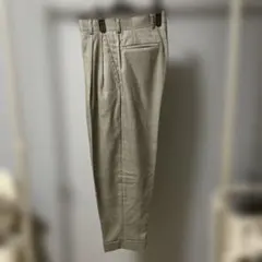 グレー チェック柄 スラックスのサムネイル