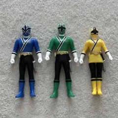 侍戦隊シンケンジャー ミニソフビ 3体セット 11センチ