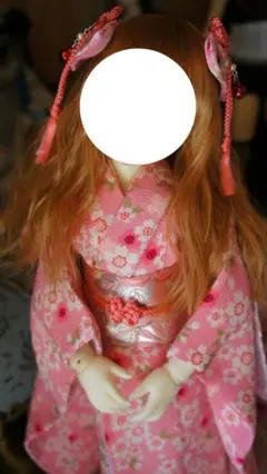 緋色の月蝕様製 MSD/SDM/MDDサイズ着物セット