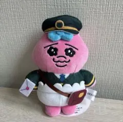 おぱんちゅうさぎ　ぬいぐるみ　マスコットチャーム　郵便局員　しまむら