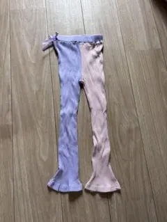 リボン付きボトムス スパッツ　100cm