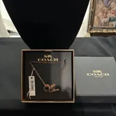 COACH/コーチ*ブレスレット/アクセサリー　ダブルチェーン* 箱付き
