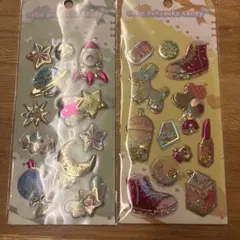 3Dシール　ぷくぷくシール　立体シール　ボンボンドロップシール　グリッターシール