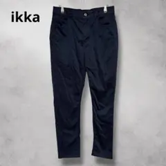 【イッカ】ikka（S）チノパン/ネイビー/カジュアルパンツ/無地