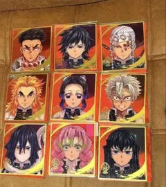 全員　９種　柱展　 ランダム ミニクリア色紙 鬼滅の刃 柱展 ランダムミニクリア色紙｜Yahoo!フリマ（旧PayPay