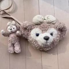シェリーメイ　 ポシェット＆ぬいぐるみバッチ
