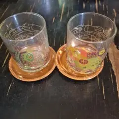 日本の伝統デザイン グラスセット