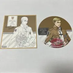 進撃の巨人 エルヴィン アニメイトカフェ コースター