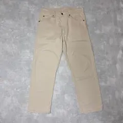 80s Levi’s 505-1022 コットンツイルパンツ カツラギ ベージュのサムネイル