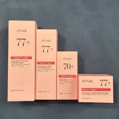 Anua アヌア 桃 4点セット 化粧水 美容液 乳液 クリーム