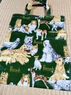 Harrods 犬柄トートバッグのサムネイル