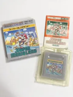 スーパーマリオランド　ゲームボーイ　箱　説明書付き　動作確認済み