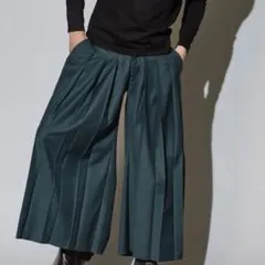 【NO ID.】プリーツワイドパンツ 袴着物サルエルカンビオ
