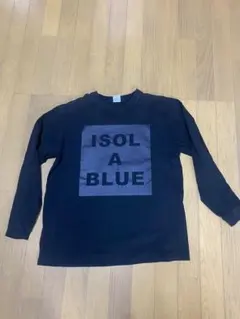 ISOL A BLUE ブラック長袖カットソー M