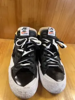 Nike sacai BLAZER LOW Black Patent 28cm