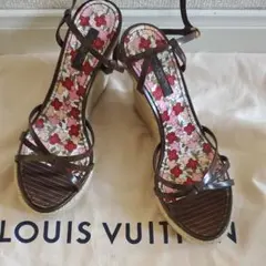 ルイヴィトン　ウェッジサンダル