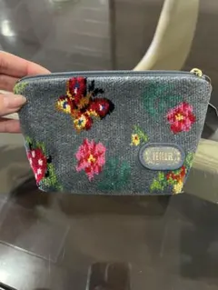 新品　フェイラー　ハイジ　グレー　ポーチ