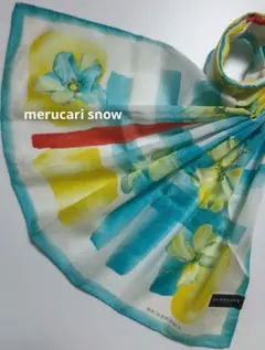 【レア】BURBERRY　大判ハンカチーフ　スカーフ