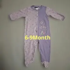 足付き　ロンパース　女の子　6-9Month