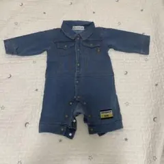 デニムロンパース 70cm