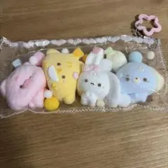 kikisquishy 粉付きどうぶつ集合 Lサイズ 純泥風 スクイーズ - メルカリ