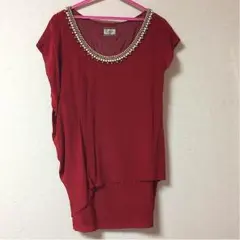 値下げ グレースコンチネンタル ドレス 赤