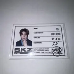 StrayKids スキズ THIS&THAT アイエン IDカード 匿名配送 - メルカリ