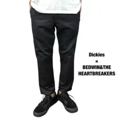 Dickies×BEDWIN 別注ワークパンツ スキニーストレート ストレッチ