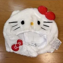 【新品】 ハローキティ 着ぐるみ帽子 着ぐるみキャップ 被り物