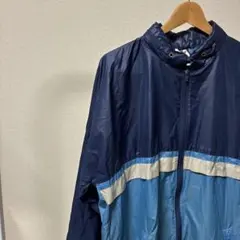 90s adidas アディダス ナイロンジャケット 万国旗タグ XL相当