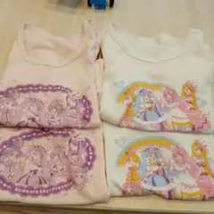 ひろがるスカイプリキュア肌着半袖110cm4枚セット