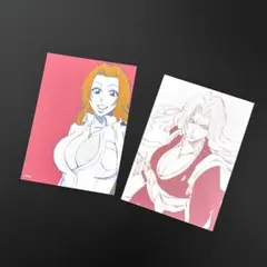 BLEACH ブリーチ ブロマイド 乱菊 2枚