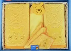【美品・未使用】くまのプーさんPooh Disney タオルセット4枚入り