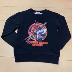 【新品】仮面ライダー　セイバー　トレーナー　ブラック　黒　スウェット　120