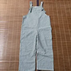 상태좋음 pairmanon ストライプ サロペット 130cm