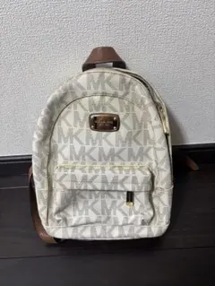 MICHAEL KORS MK ミニリュック ホワイト MK柄　レディースバックのサムネイル