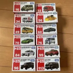 新品トミカ 12点まとめ売り