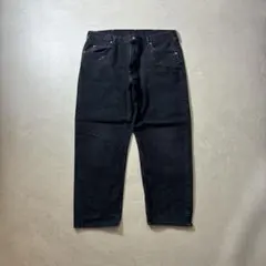 USA製wranglerブラックデニム38×32 17MWZPB先染めワイド - メルカリ