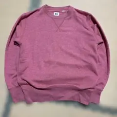 OLD UNIQLO 短丈 スウェット サーモンピンク Sサイズのサムネイル